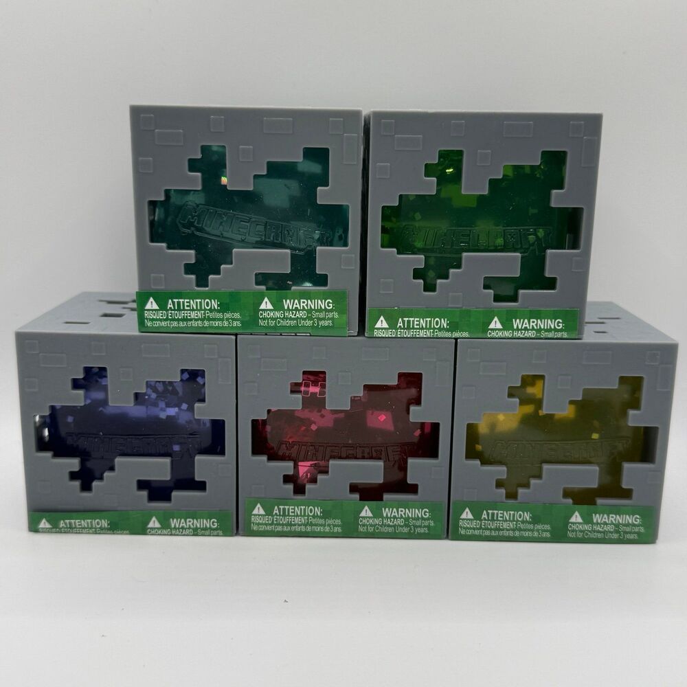 Minecraft Jelly Cube - *Complete Set of 5* Viral Squishy Toy
